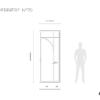 Porte verrière N°70 en acier et sur mesure / Fabrication artisanale