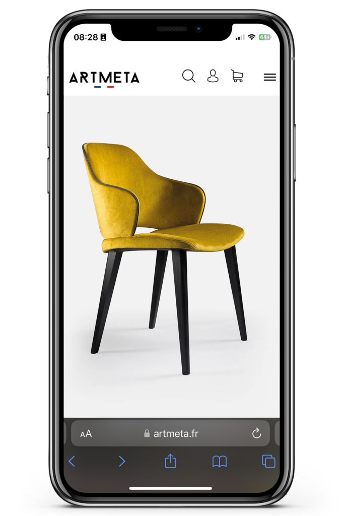 Contact ARTMETA iphone chaise carteret