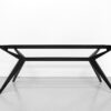 Pied de table Papillon en aluminium pleine masse