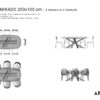 Table ceramique Mikado 200x100 plans avec chaises et fauteuils Table ceramique Mikado 200x100 plans avec chaises et fauteuils