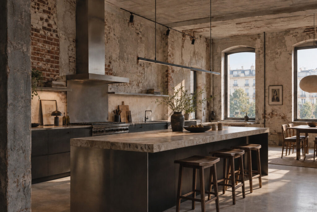 cuisine style industriel