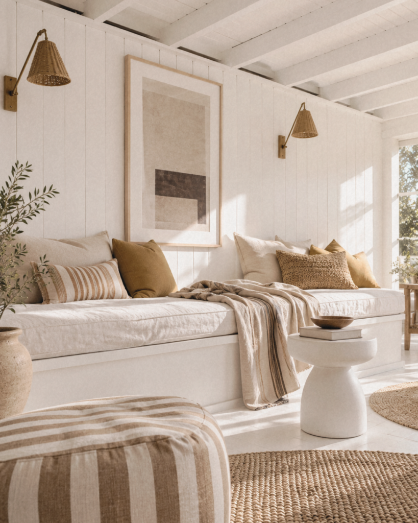 intérieur style maison de vacances