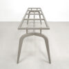 Pied de table metal sur mesure Celeste 2 clair Pied de table metal sur mesure Celeste clair
