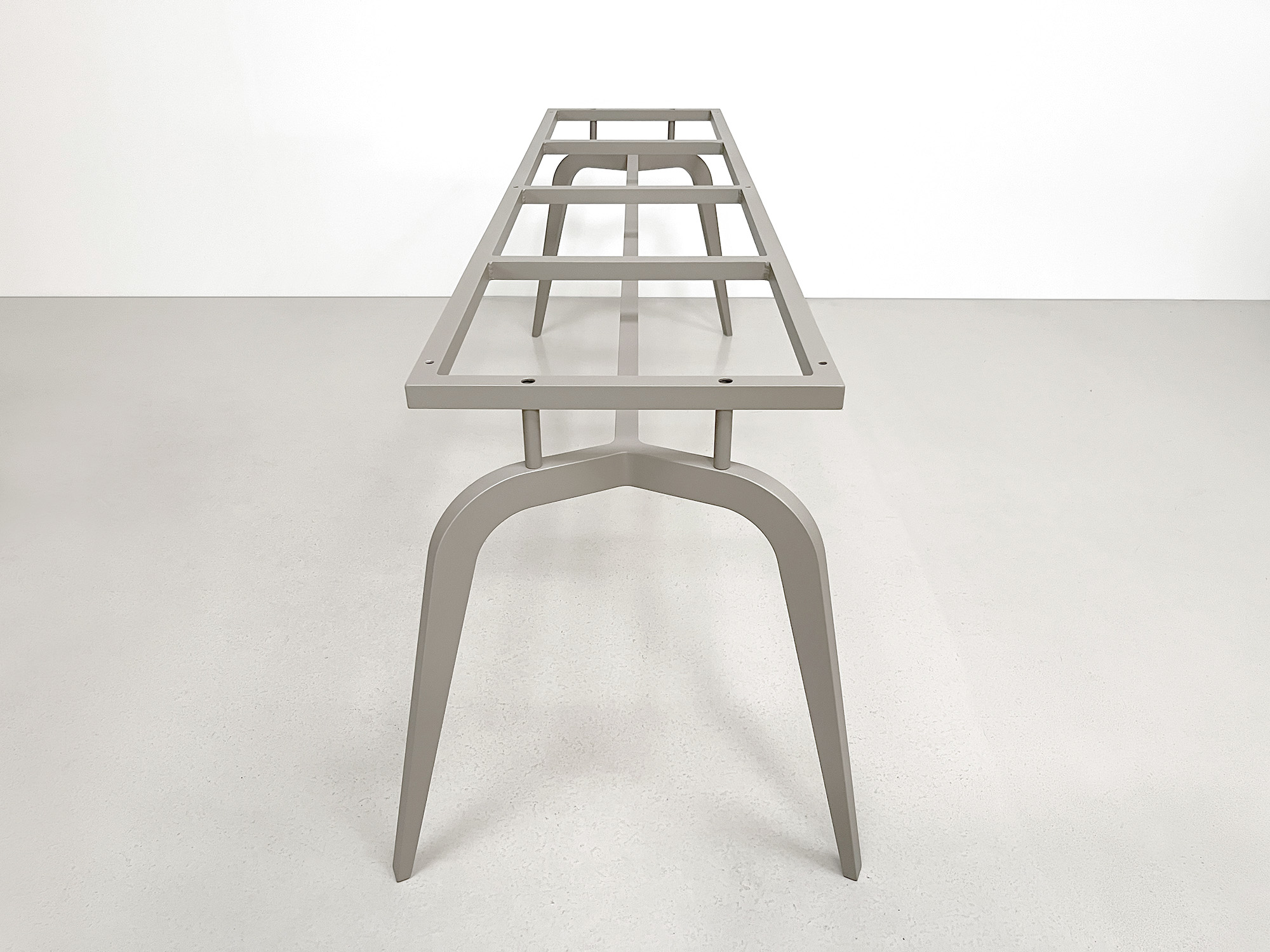 Pied de table metal sur mesure Celeste 2 clair Pied de table metal sur mesure Celeste clair