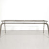 Pied de table metal sur mesure Celeste clair Pied de table metal sur mesure Celeste clair
