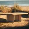 Table basse Corolle Table basse bois massif