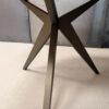Table ronde bois massif 134 cm Papillon