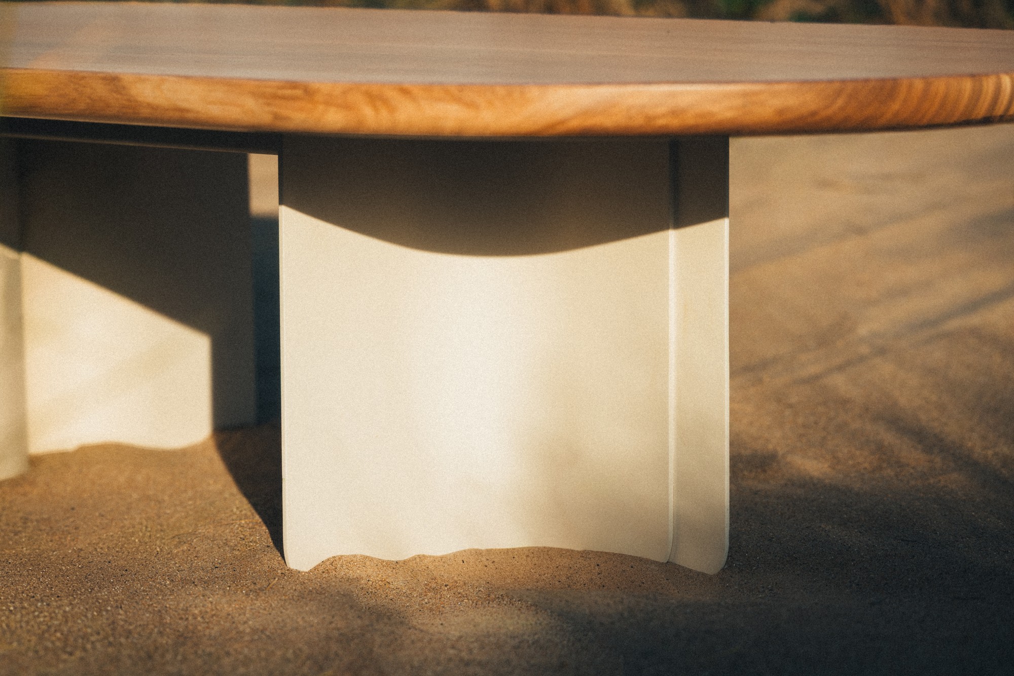 MOBILIER table basse Corolle en acier et bois massif 2 Table basse Corolle en acier et bois massif
