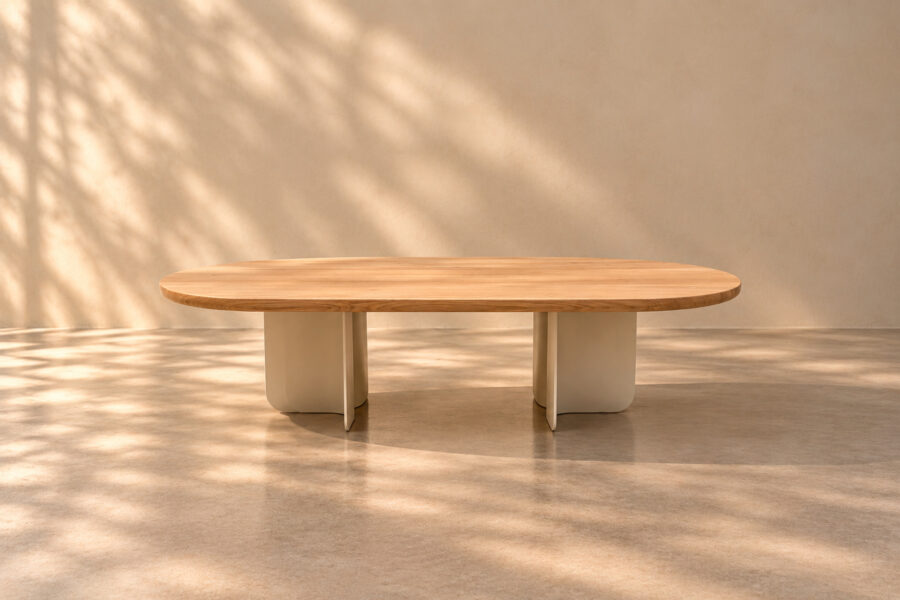 Table basse Corolle chêne massif
